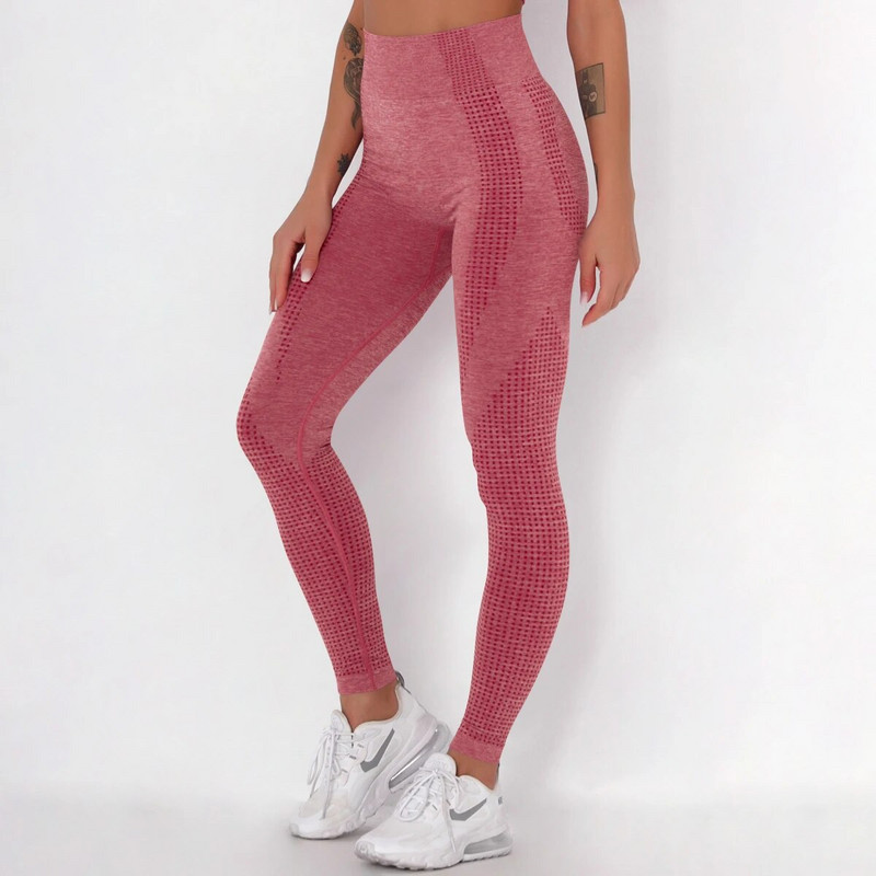 Γυναικείο κολάν χωρίς ραφές Ψηλόμεσο Έλεγχος κοιλιάς Push Up Παντελόνι Κολάν Προπόνηση Κολάν για τρέξιμο Γυμναστήριο Παντελόνι γιόγκα