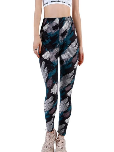 CUHAKCI kõrge vöökohaga spandex jõusaalis Push Up säärised polüestertreening Seksikad retuusid Naiste jeggings Naiste vabaaja fitness