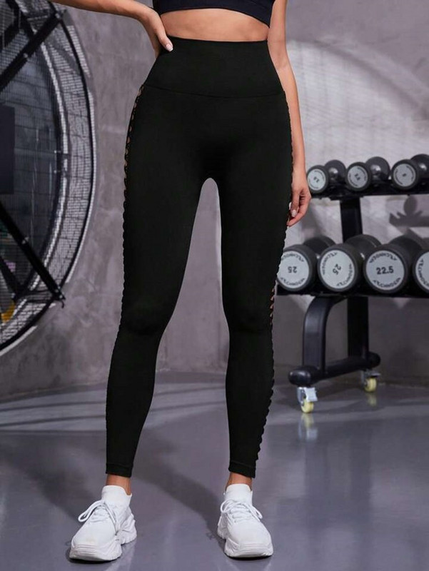 Seksualūs tuščiaviduriai juodi besiūliai antblauzdžiai moteriški kūno rengybos antblauzdžiai treniruoklių salė Jogos kelnės aukštu juosmeniu Jogos kelnės sportiniai moteriški drabužiai