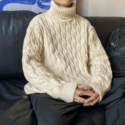 2023 Νέα ανδρική μόδα Casual πουλόβερ Ανδρικά μασίφ Πλεκτό Πλεκτό Πουλόβερ Ανδρικά Ρούχα