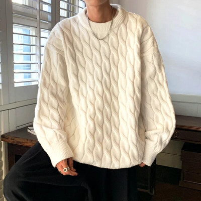 2023 Νέα ανδρική μόδα Casual πουλόβερ Ανδρικά μασίφ Πλεκτό Πλεκτό Πουλόβερ Ανδρικά Ρούχα