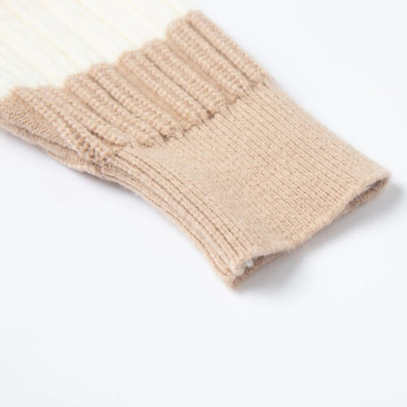 Πόλο μπλουζάκι Πολυτελές ανδρικό πουλόβερ πουλόβερ Μόδα Χοντρό ζεστό πουλόβερ Ριγέ Casual T-shirt Ανδρικό τοπ χαλαρό πουλόβερ