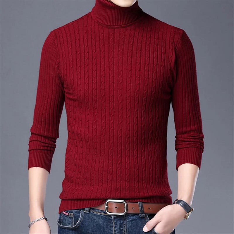 Ανδρικά πουλόβερ με ζιβάγκο Μόδα ριγέ πλεκτά πουλόβερ Ανδρικά πουλόβερ ζεστού πλεξίματος Ανδρικά πουλόβερ Λεπτά πουλόβερ ανδρικά ρούχα 2022