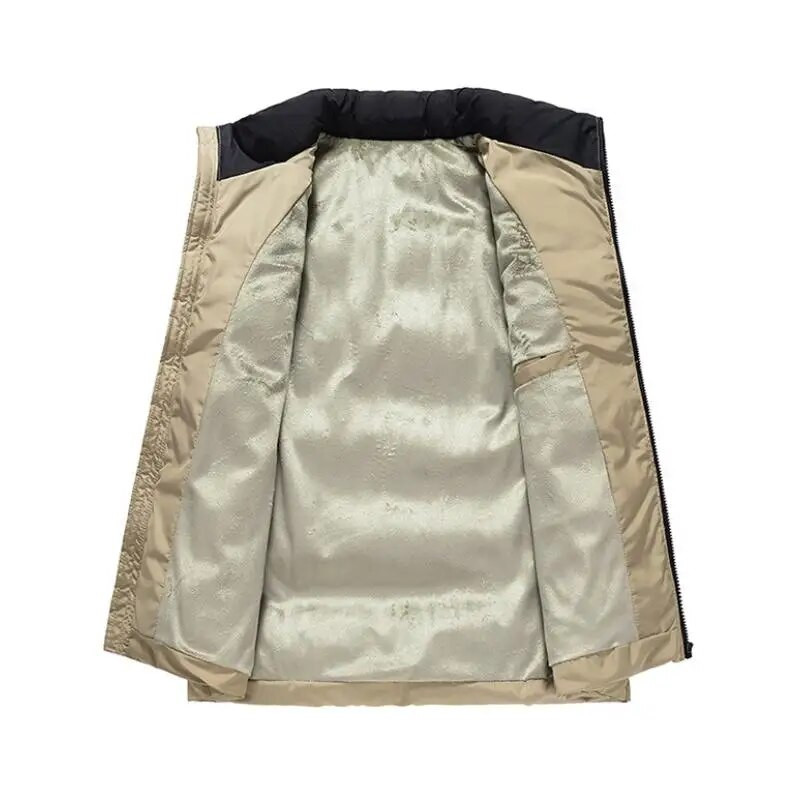 Ανδρικό γιλέκο 2023 Ανδρικό νέο φθινοπωρινό φλις ζεστό αμάνικο μπουφάν Ανδρικό χειμωνιάτικο περιστασιακό γιλέκο γιλέκο Homme επώνυμα ρούχα