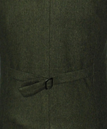 Ανδρικό κοστούμι επίσημο V λαιμόκοκκο μαλλί Tweed Casual γιλέκο Επίσημο επαγγελματικό γιλέκο Groomman για Γάμο Πράσινο/Μαύρο/Καφέ
