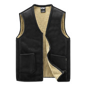 Meeste suures suuruses riided talvevest jakid varrukateta mantel vabaaja suur suurus 5XL meeste soe vest fliis vest Meeste soe vest