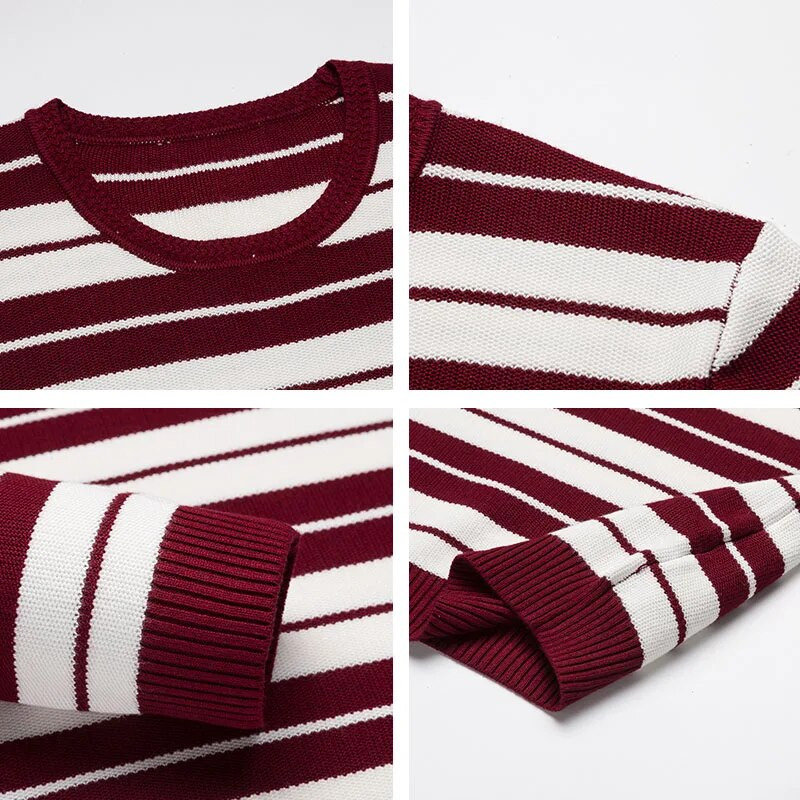 TIGER CASTLE Ανδρικά πουλόβερ Πουλόβερ Μόδα Ανδρικά Μακρυμάνικα Πλεκτά Πλεκτά Πουλόβερ Casual Επώνυμα Ανδρικά Slim Fit Ποιοτικά πλεκτά