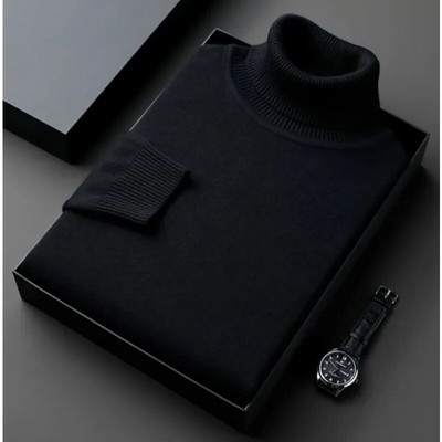 Πουλόβερ Ανδρικά Αντιπηκτικά Πλεκτά Υψηλής Ποιότητας Πλεκτό Πουλόβερ μακρυμάνικο Πουλόβερ Μονόχρωμα Ανδρικά Ρούχα