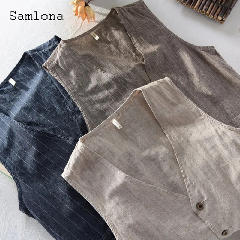 Didesnio dydžio vyriški madingi laisvalaikio liemenės drabužiai, 2021 m. vienviečiai viršutiniai drabužiai trumpomis rankovėmis, laisvalaikio vyriški lininiai marškiniai Viršutiniai drabužiai, 3XL