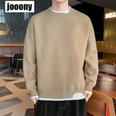 Φθινοπωρινός χειμώνας 2023 Νέο ανδρικό πουλόβερ κασμιρένιο ανδρικό πουλόβερ πλεκτό πουλόβερ για άντρες Λεπτό νεανικό πλεκτό ανδρικό πουλόβερ