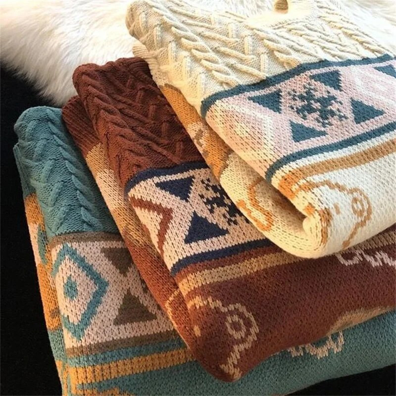 Ανδρικό πουλόβερ Casual πουλόβερ Ανδρικά ρούχα Vintage πουλόβερ με ζιβάγκο Cute Bear Casual Δωρεάν αποστολή Ανδρικά ρούχα