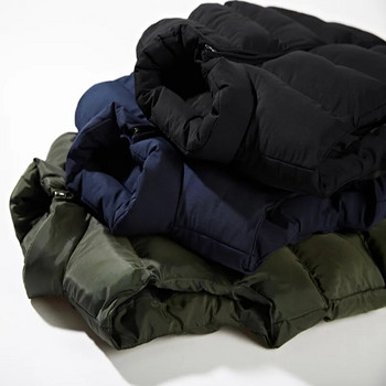 FALIZA Νέο χειμερινό ανδρικό γιλέκο casual αμάνικο μπουφάν Warm down βαμβακερό αντιανεμικό λεπτό γιλέκο Casual παλτό Ανδρικά ρούχα MVM04