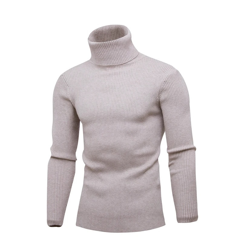 Ψηλό λαιμό Χοντρό χειμωνιάτικο Ζεστό πουλόβερ Ανδρικό πουλόβερ με ζιβάγκο Ανδρικά πουλόβερ Slim Fit Πουλόβερ ανδρικά πλεκτά Ανδρικά μπλουζάκια