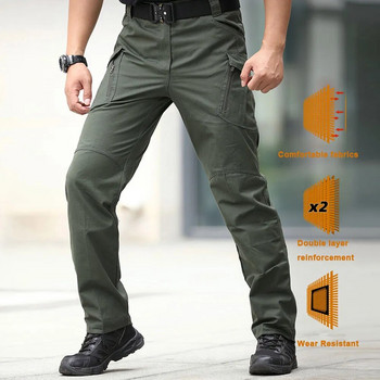 Градски тактически карго панталон Класически туризъм на открито Трекинг Армейски тактически панталон за джогинг Камуфлажен военен панталон с много джобове