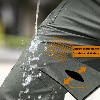 City Tactical Cargo Pants Classic Outdoor Hiking Trekking Army Tactical Joggers Παντελόνι παραλλαγής Στρατιωτικό παντελόνι πολλαπλών τσεπών