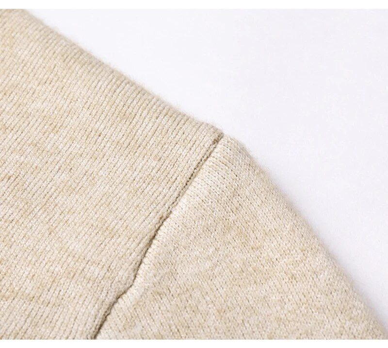 Muški zeleni mock džemperi s dolčevitom Jesen 2023. Novi pulover dugih rukava Muška potkošulja osnovnog dizajna Slim Fit Top 2XL