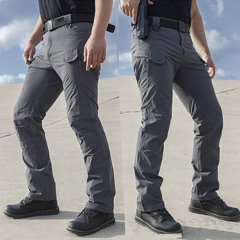City Military Tactical Pants Ανδρικά Combat Cargo Παντελόνια με πολλές τσέπες αδιάβροχο παντελόνι Casual φόρμες εκπαίδευσης Ρούχα Πεζοπορίας