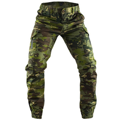 Mege Tactical Camuflage Joggers Outdoor Ripstop Cargo Püksid Tööriided Matkamine Jaht Võitluspüksid Meeste Tänavarõivad