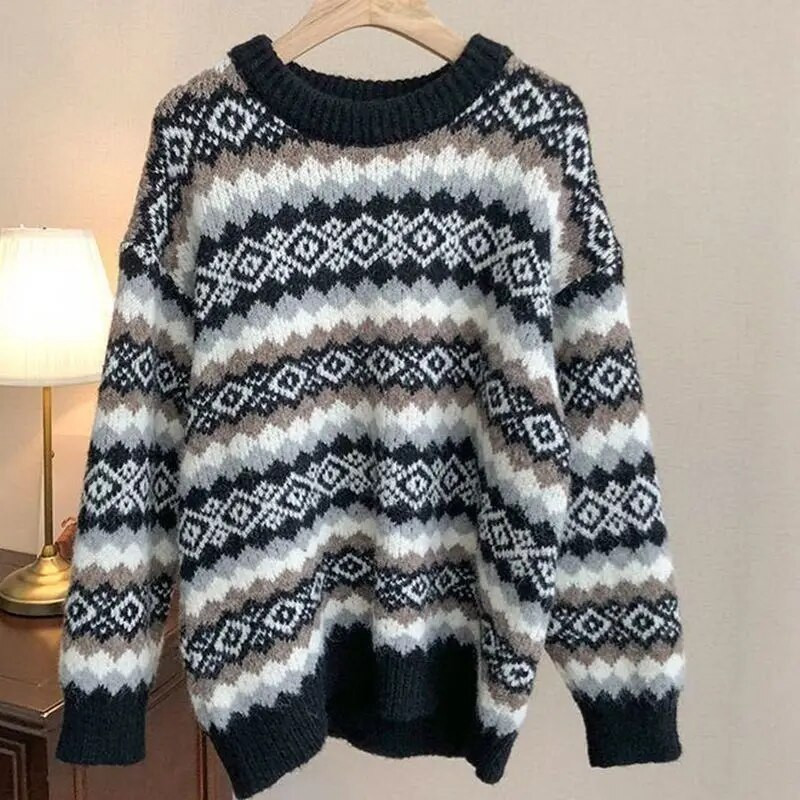 Vabaaja kampsunid Meeste Rõivad Meeste kampsun Geomeetria Pullover Vintage Turtlene Pullover Vabaaja tasuta kohaletoimetamine Meeste riided