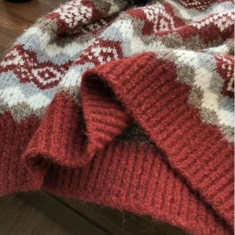 Vabaaja kampsunid Meeste Rõivad Meeste kampsun Geomeetria Pullover Vintage Turtlene Pullover Vabaaja tasuta kohaletoimetamine Meeste riided