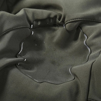 Stretch αδιάβροχο παντελόνι ανδρικό casual χειμερινό χοντρό ζεστό παντελόνι από δέρμα καρχαρία Ανδρικό παντελόνι αντιανεμικό ανδρικό παντελόνι τακτικής