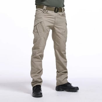 Мъжки тактически панталони с множество джобове Еластичност Военен градски пътнически панталон Tacitcal Мъжки тънък дебел карго панталон 5XL