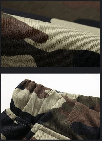 Камуфлажни военни панталони за джогинг Мъжки чист памук Мъжки пролетни есенни панталони с харем с молив Мъжки удобни панталони Камуфлажни панталони за джогинг