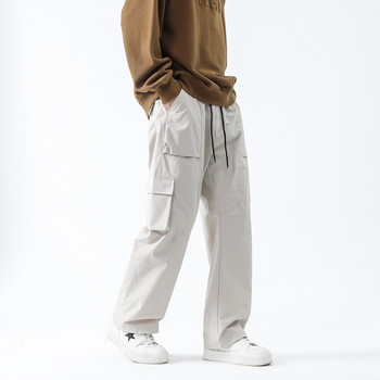 Streetwear Hip Hop Joggers Ανδρικό παντελόνι Cargo Ανδρικό παντελόνι με ελαστική μέση πολλαπλών τσέπης Ανδρικό παντελόνι Harajuku Casual Woman