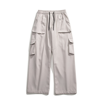 Улично облекло Хип-хоп Джогери Карго панталони Мъжки Харем Панталони с много джобове Еластична талия Мъжки Harajuku Ежедневни женски спортни панталони