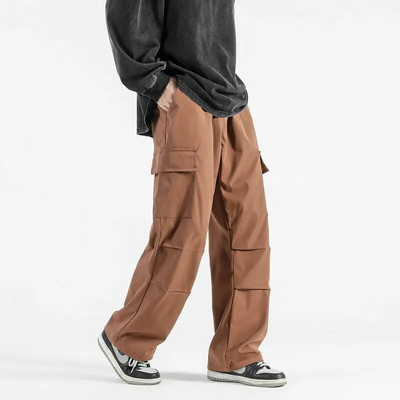 Streetwear Hip Hop Joggers Cargo hlače Muške Harem hlače s više džepova na elastičnom struku Muške Harajuku ležerne ženske trenirke