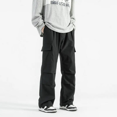Streetwear Hip Hop Joggers Cargo hlače Muške Harem hlače s više džepova na elastičnom struku Muške Harajuku ležerne ženske trenirke