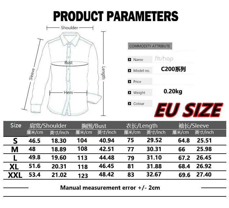 Uus meeste trendi pikkade varrukatega särk Business Casual särk Kontori pidulik suures suuruses särk