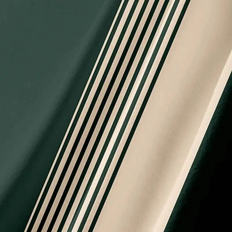 Új 50-es évek stílusú Bowling Férfi ing csíkos alkalmi, légáteresztő rövid ujjú ingek Férfi nyári utcai viselet