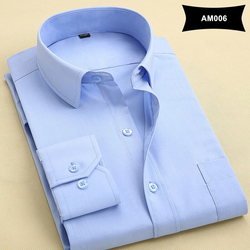 MACROSEA klasikinio stiliaus vyriški solidūs marškiniai ilgomis rankovėmis vyriški laisvalaikio marškiniai Patogūs kvėpuojantys vyriški drabužiai biure Drabužiai