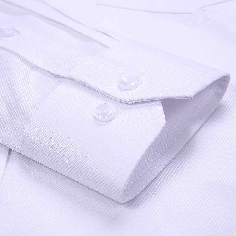 MACROSEA klasikinio stiliaus vyriški solidūs marškiniai ilgomis rankovėmis vyriški laisvalaikio marškiniai Patogūs kvėpuojantys vyriški drabužiai biure Drabužiai