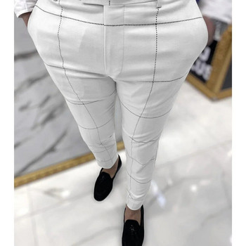 Ανδρικό παντελόνι Άνετο μαλακό καθημερινό παντελόνι Stretch παντελόνι Νέο στυλ για επαγγελματικό χώρο εργασίας Συνέντευξη εργασίας στο γραφείο Γάμος Καλοκαίρι Φθινόπωρο
