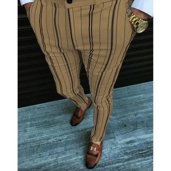 Нов дизайн Модни панталони Мъжки бизнес ежедневни панталони Мъжки висококачествени официални социални улични панталони Тенденция тип молив Гореща разпродажба 3XL