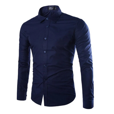Slim Fit meeste triibulised särgid 2022 pikkade varrukatega hallid meeste triibulised särgid Camisa sotsiaalsed riided Chemise Homme Camisas para hombre