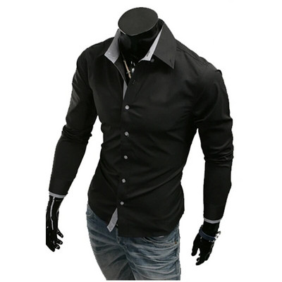 Slim Fit meeste triibulised särgid 2022 pikkade varrukatega hallid meeste triibulised särgid Camisa sotsiaalsed riided Chemise Homme Camisas para hombre