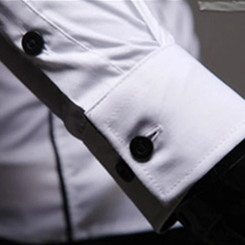 Slim Fit meeste triibulised särgid 2022 pikkade varrukatega hallid meeste triibulised särgid Camisa sotsiaalsed riided Chemise Homme Camisas para hombre