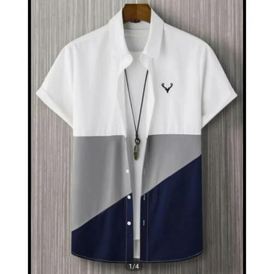 Ανδρικά ανδρικά ρούχα 2023 Απλές ρίγες 3d Χαβάης κοντομάνικο πουκάμισο Φαρδύ αναπνεύσιμο Social Casual μόδα Καλοκαιρινή καυτή Camisa