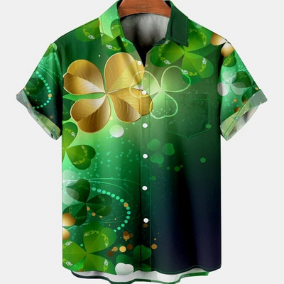 Τρισδιάστατη εκτύπωση ριγέ Casual πουκάμισο Totoro Ανδρικό Camisa Slim Fit Επίσημο Κομψό για Ανδρικά Ρούχα Πολυτελής επωνυμία σχεδιαστή Harajuku