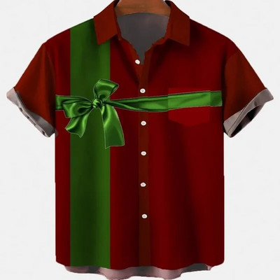 Τρισδιάστατη εκτύπωση ριγέ Casual πουκάμισο Totoro Ανδρικό Camisa Slim Fit Επίσημο Κομψό για Ανδρικά Ρούχα Πολυτελής επωνυμία σχεδιαστή Harajuku