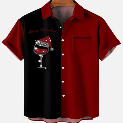 Τρισδιάστατη εκτύπωση ριγέ Casual πουκάμισο Totoro Ανδρικό Camisa Slim Fit Επίσημο Κομψό για Ανδρικά Ρούχα Πολυτελής επωνυμία σχεδιαστή Harajuku