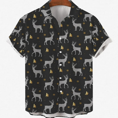 Τρισδιάστατη εκτύπωση ριγέ Casual πουκάμισο Totoro Ανδρικό Camisa Slim Fit Επίσημο Κομψό για Ανδρικά Ρούχα Πολυτελής επωνυμία σχεδιαστή Harajuku