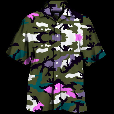 Vintage maskirne majice za muške majice kratkih rukava 3d majice Sportovi na otvorenom Prevelika ljetna odjeća 5XL muška lovačka odjeća