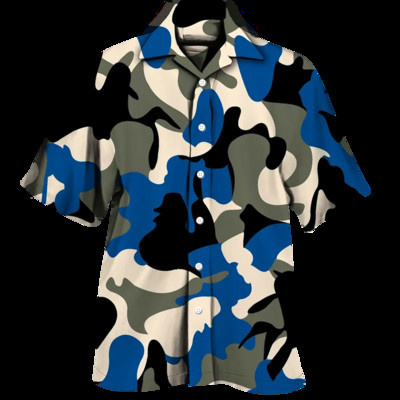 Vintage maskirne majice za muške majice kratkih rukava 3d majice Sportovi na otvorenom Prevelika ljetna odjeća 5XL muška lovačka odjeća