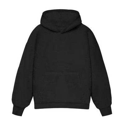 Νέα φθινοπωρινά χειμωνιάτικα ζεστά ανδρικά φούτερ με κουκούλα από μασίφ ρούχα με μακρυμάνικο πουλόβερ Kangaroo Pocket Hoodies Fleece Tops