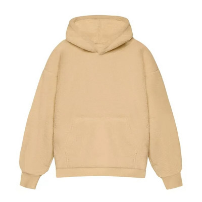 Νέα φθινοπωρινά χειμωνιάτικα ζεστά ανδρικά φούτερ με κουκούλα από μασίφ ρούχα με μακρυμάνικο πουλόβερ Kangaroo Pocket Hoodies Fleece Tops