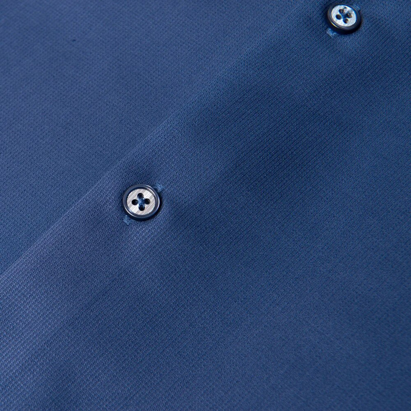 Ανδρικά μακρυμάνικα μαλακά μπαμπού πουκάμισα με κλασική εφαρμογή χωρίς σωλήνες αντίθεσης τσέπης Επίσημο επαγγελματικό φόρεμα